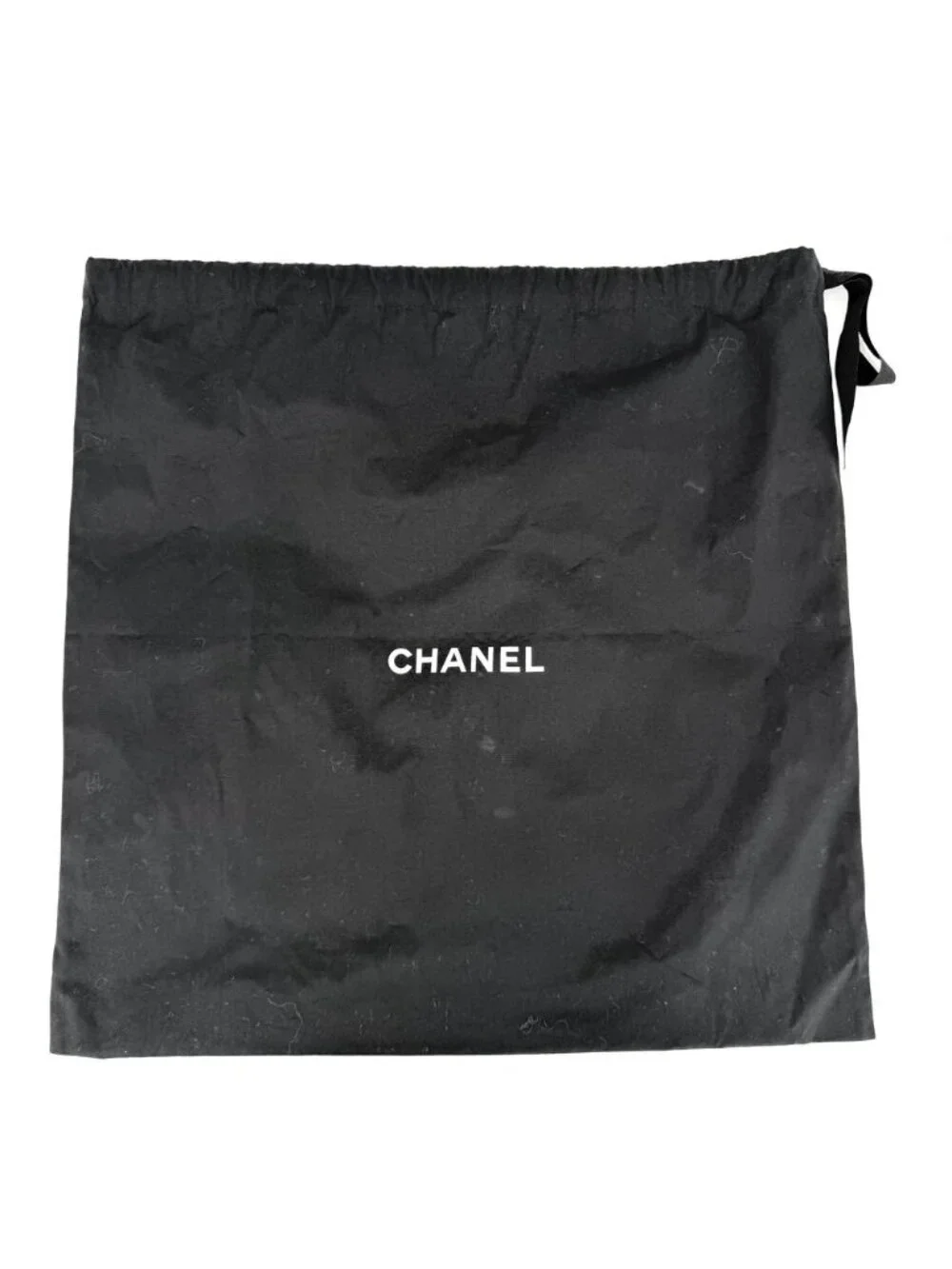 Chanel Tote Bag Small Shopping CC Logo Shoulder Grained Calfskin Black Gold